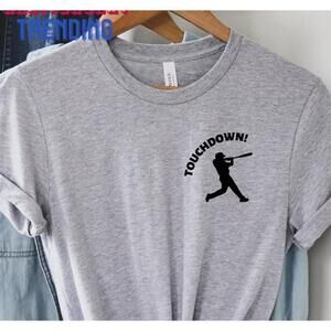 Touchdown Shirt Baseball Game Day Tshirt Season Unisex